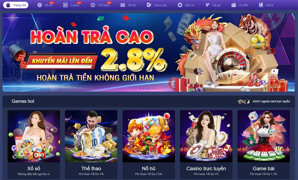 Khuyến mại ee88 tiền gửi 1,8% không giới hạn